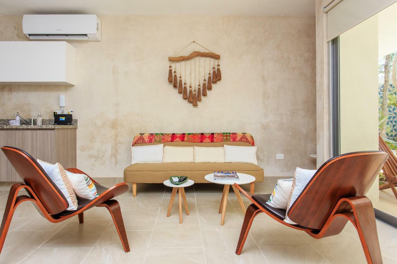 Charming Nature-Inspired Condos With Sultry Surroundings By Stella Rentals Tulum Eksteriør bilde