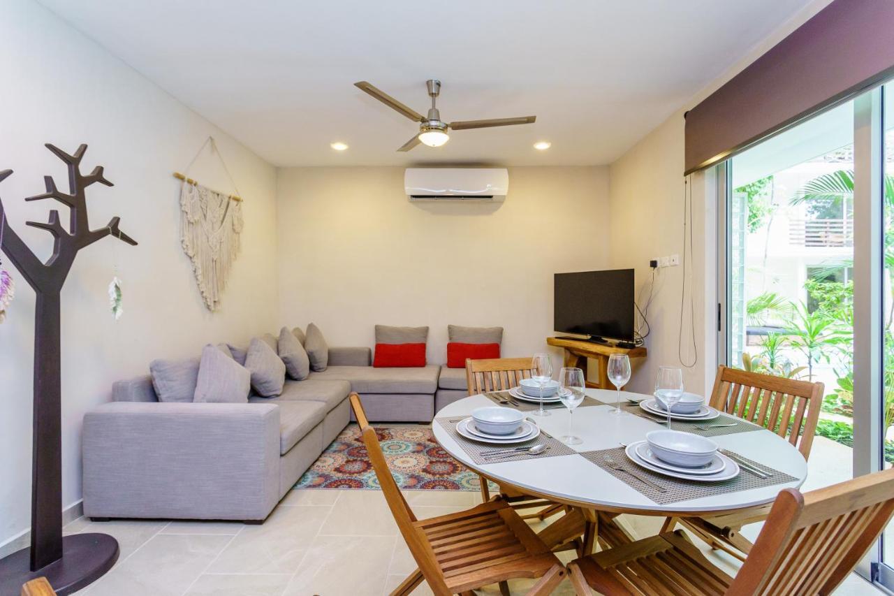 Charming Nature-Inspired Condos With Sultry Surroundings By Stella Rentals Tulum Eksteriør bilde